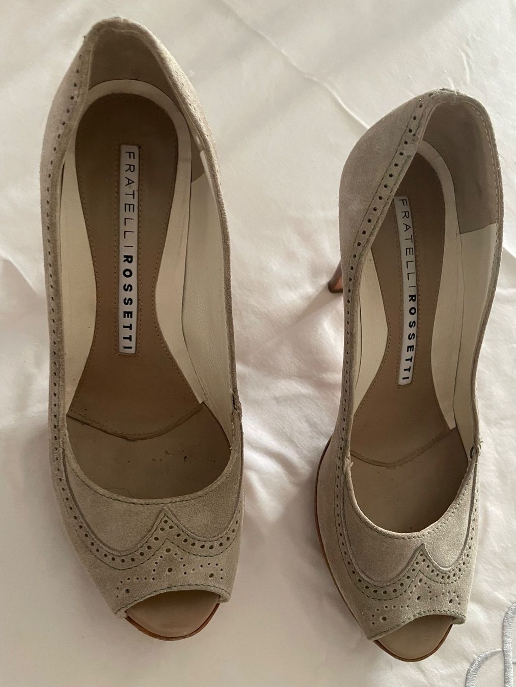 Chaussures ouvertes talon bois Fratelli Rossetti (Gebraucht) in Genève ...