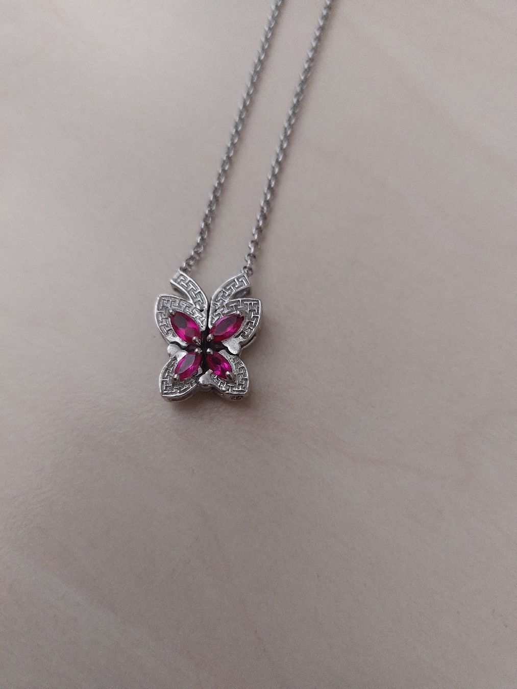 Catenine: Silberkette mit Anhänger – Usato da Baden venduto da BanaBoutique 5