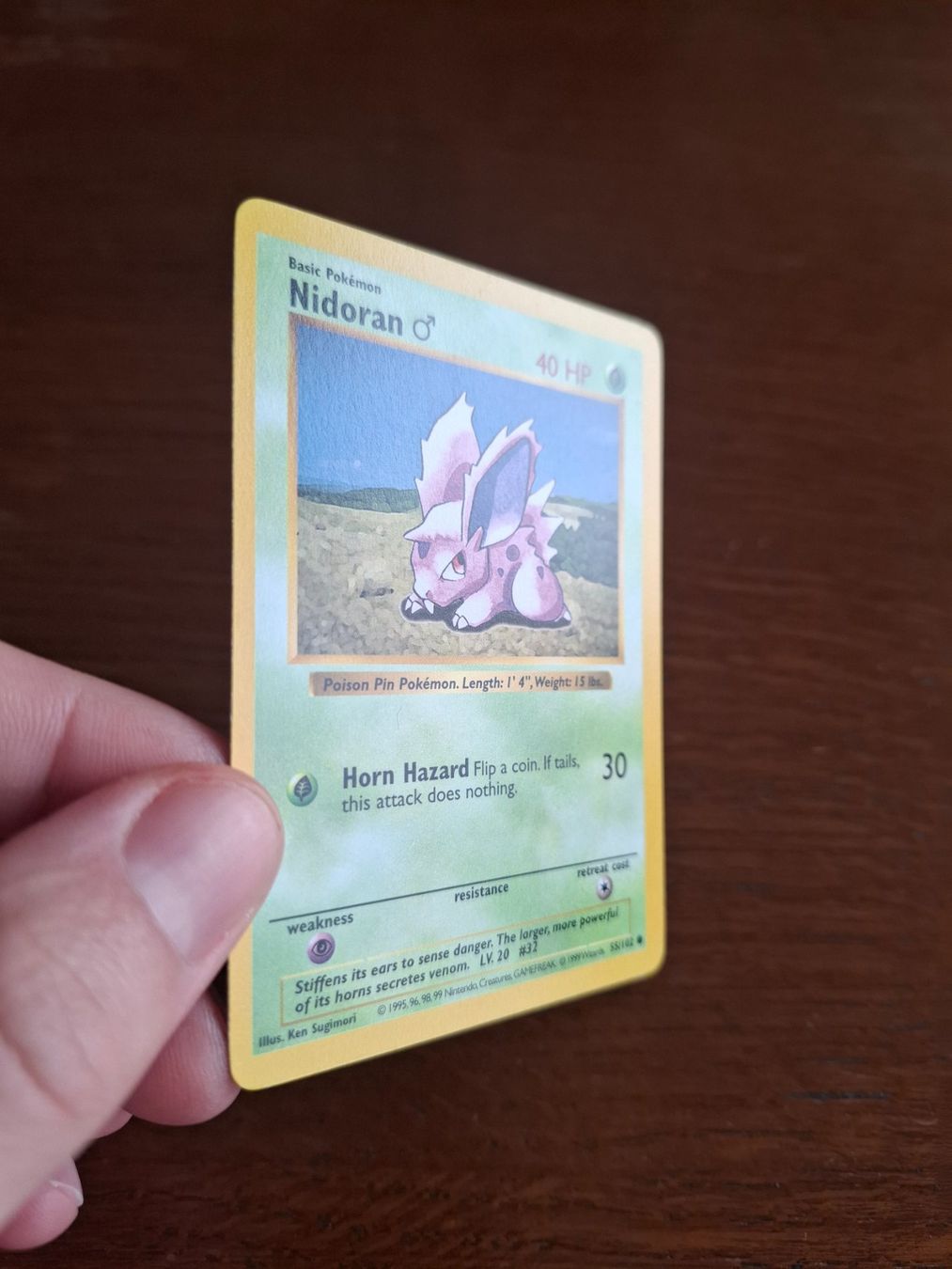 Pokémon Cartes à collectionner: Pokemon Nidoran Base Set Shadowless 55/102 – D'occasion à Giornico par ale_lc8k 2
