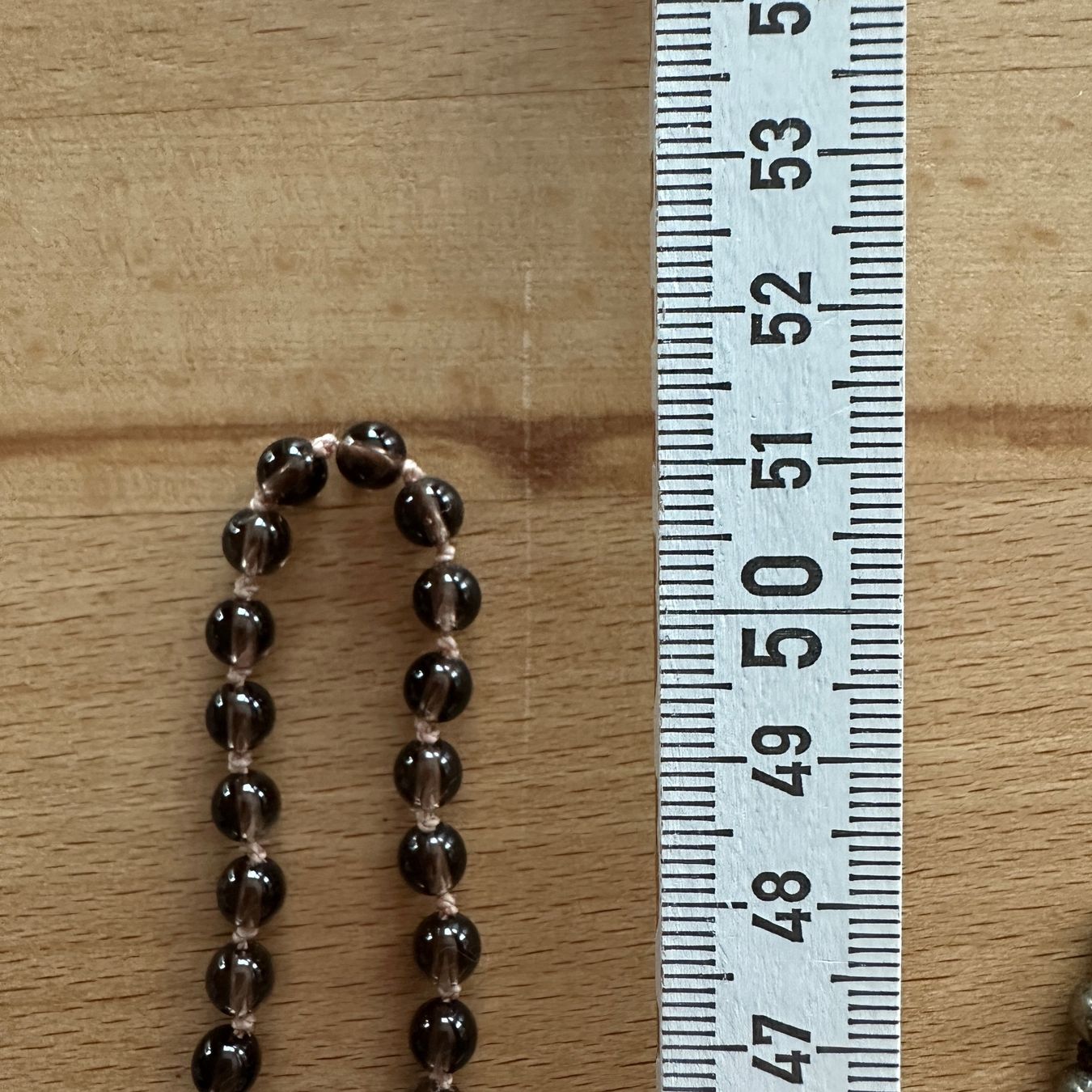 Catenine: Mala mit Rauchquarz-Perlen – Usato da Sax venduto da kaulquappe01 5
