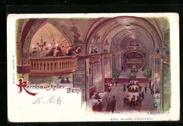 Bern, Gasthaus Kernhauskeller, Innenansi