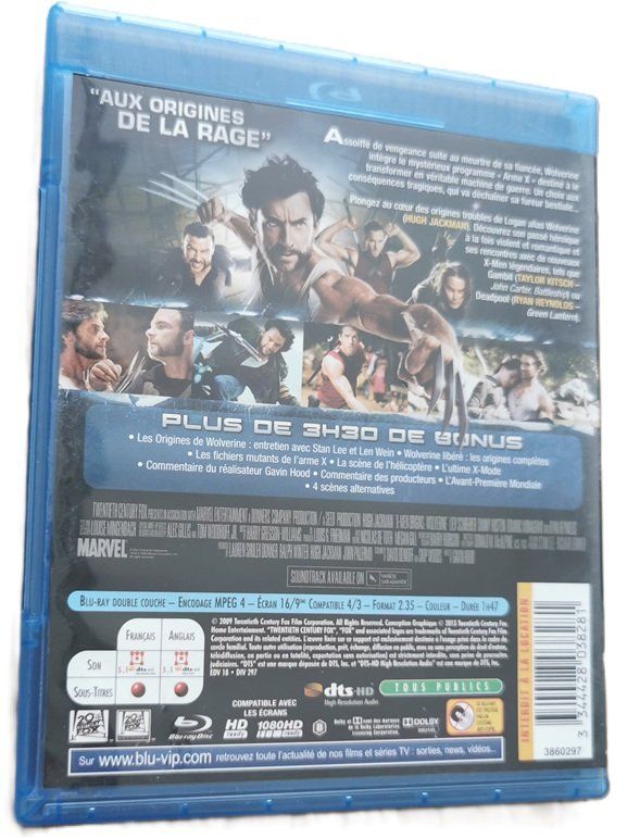 Tutti i DVDs: X-Men Origins:  WOLVERINE (Blu-Ray) – Usato da Wilen b. Wollerau venduto da morethanmusic 1