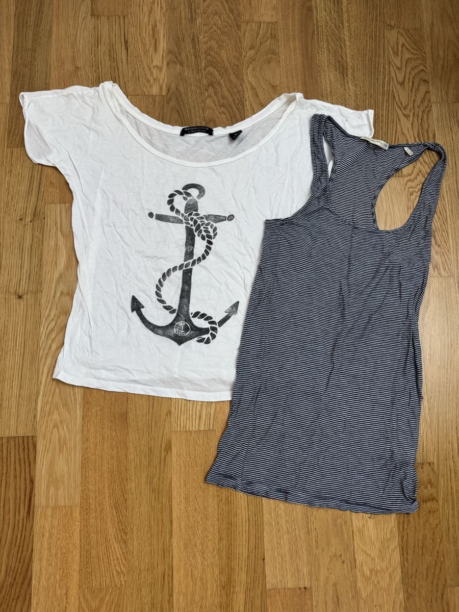 Maison Scotch T-shirt: Maison Scotch Shirt Set Grösse 36 – Usato da Zürich venduto da wtpooh
