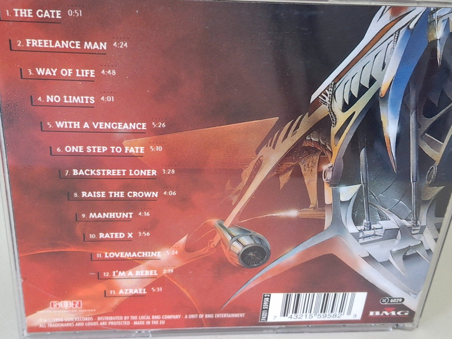 CD: CD U.D.O. - No Limits – Usato da Aarberg venduto da Jackup1 1