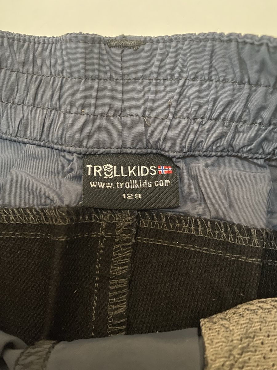 Trollkids Pantaloni: Trollkids Zip Off Kinder Wanderhose Gr. 128 – Usato da Oftringen venduto da Melanaffo81 5
