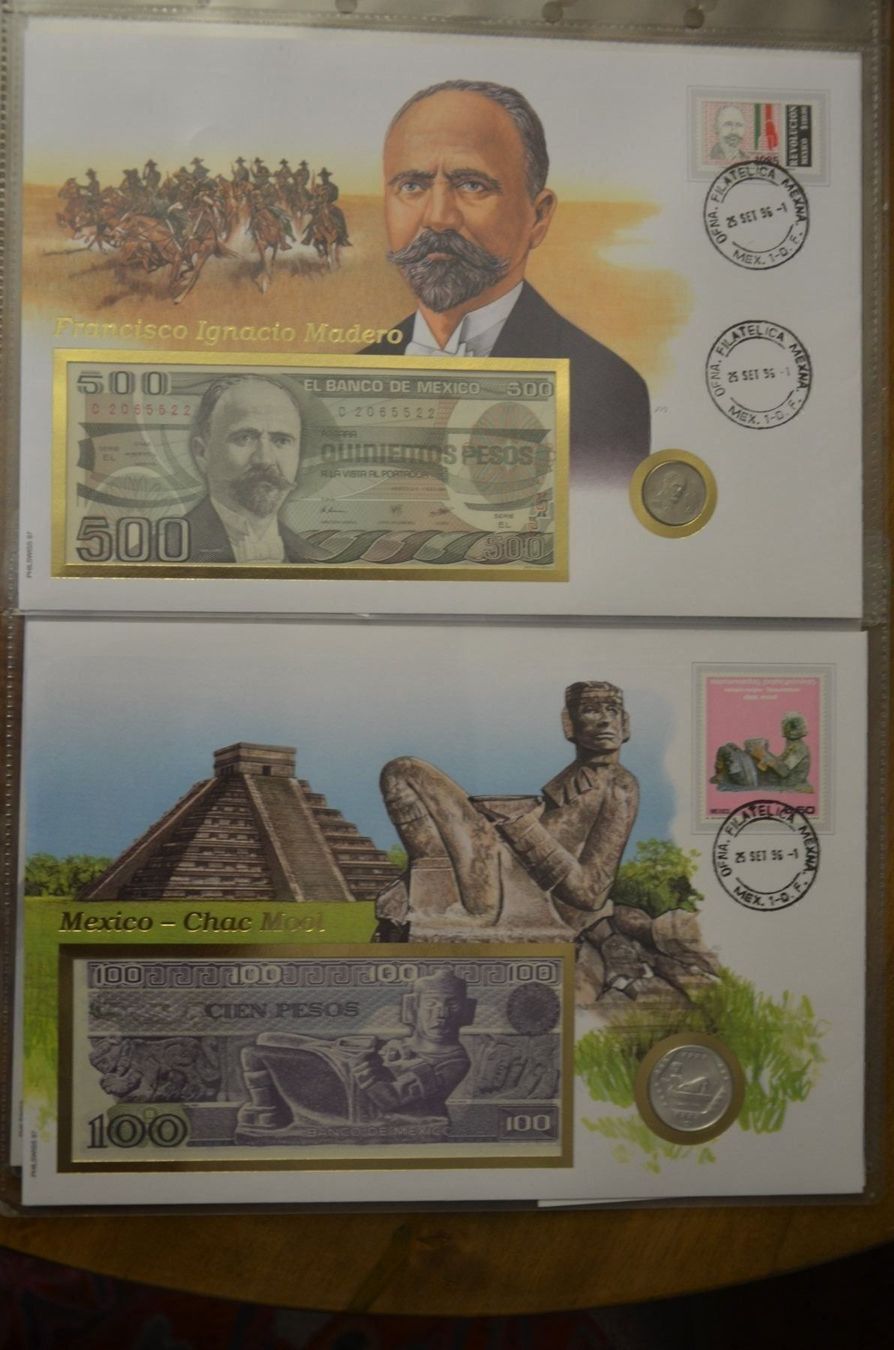 Banconote: 11 Banknotenbriefe mit Münzen – Nuovo (secondo la descrizione) da Wetzikon ZH venduto da bausie 3