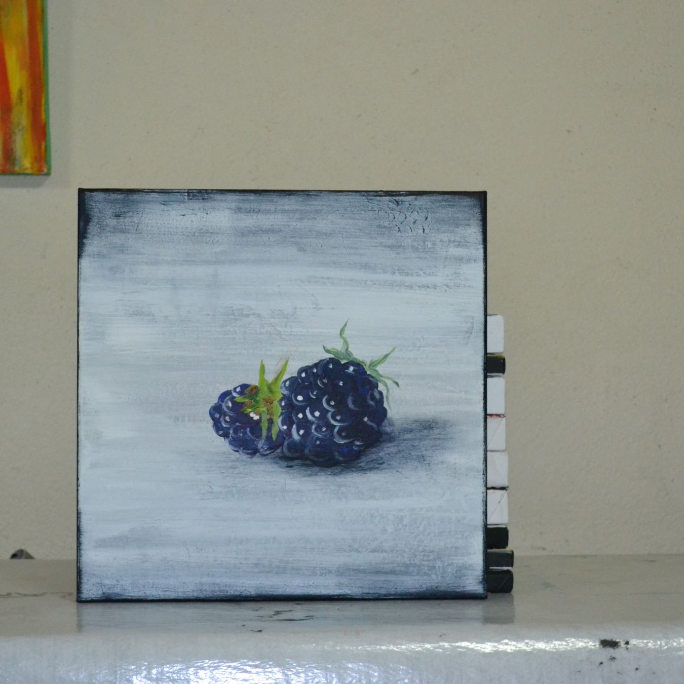 Foto & Immagini: 40x40 Acryl Brombeere – Nuovo (secondo la descrizione) da Wolfhalden venduto da Zinauktion