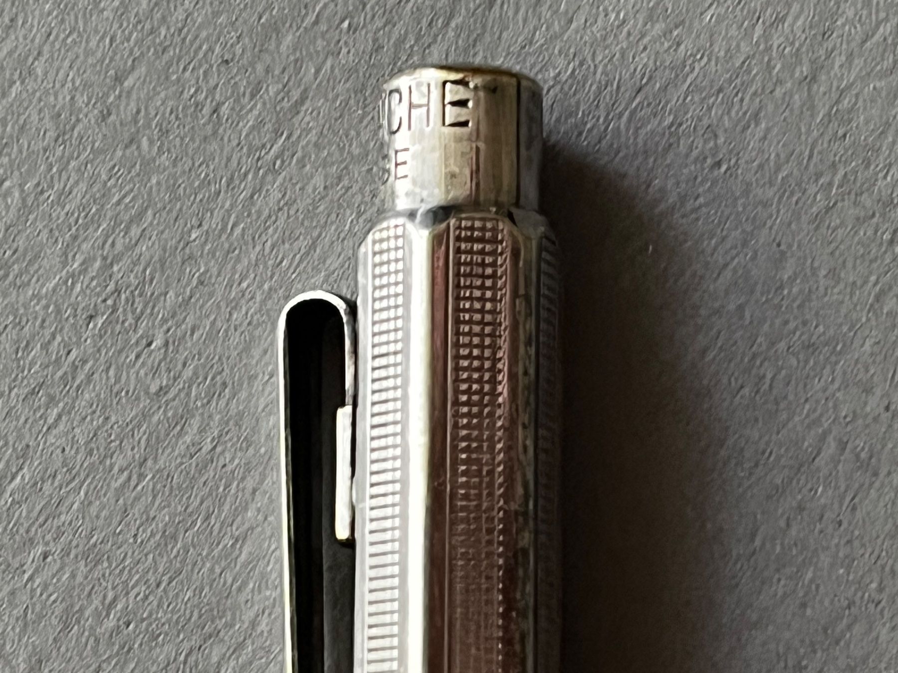 Caran D'Ache Stylos & Marker: Caran d’Ache Ecridor Minenhalter "Pavé" versilbert ch – D'occasion à Zürich par FV.vintage 2