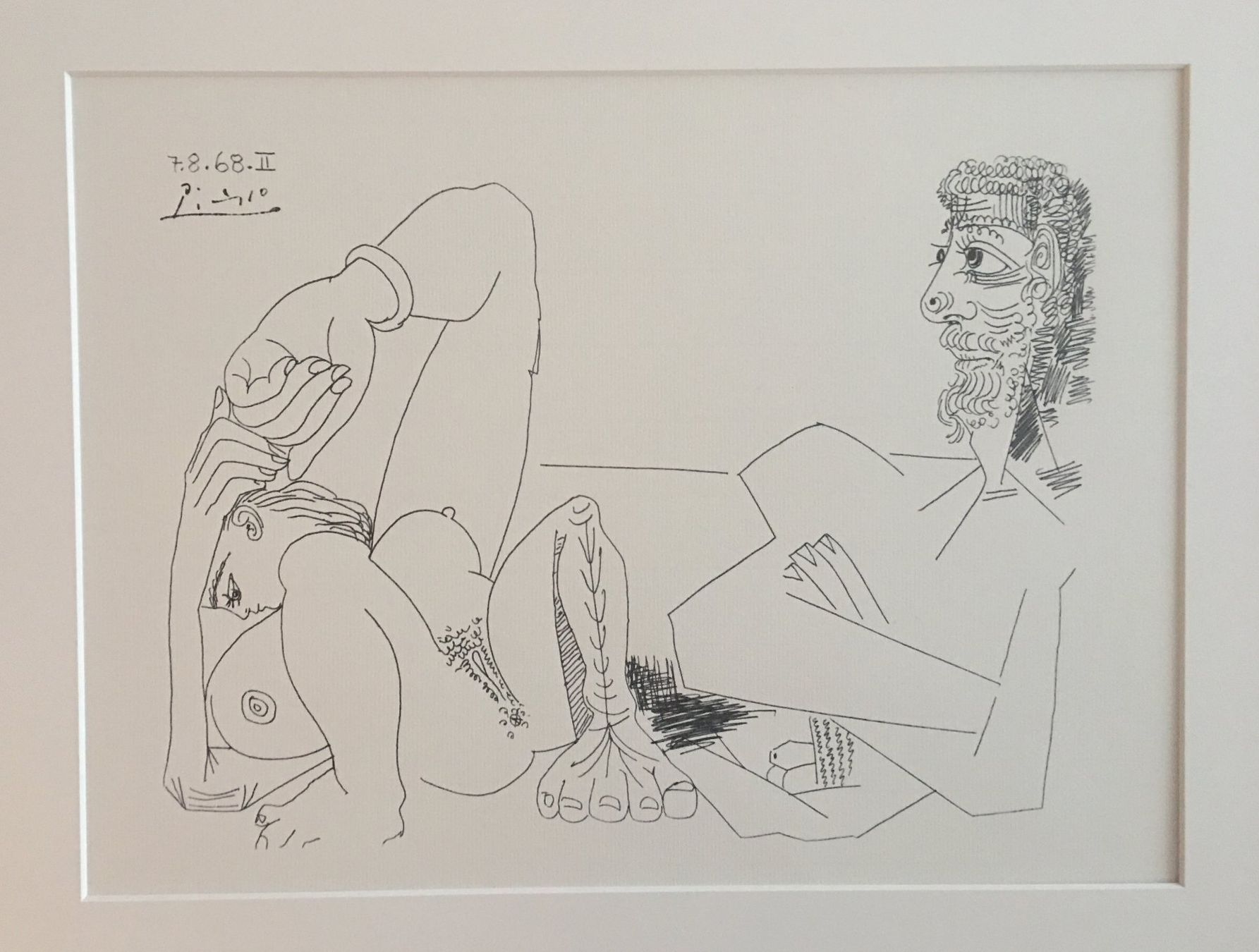 Grafica & Litografie: Pablo Picasso      "Erotische Lithographie" – Usato da Nennigkofen venduto da Sommersonnen 2