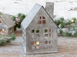 Lichthaus, Höhe 17 cm, Chic Antique
