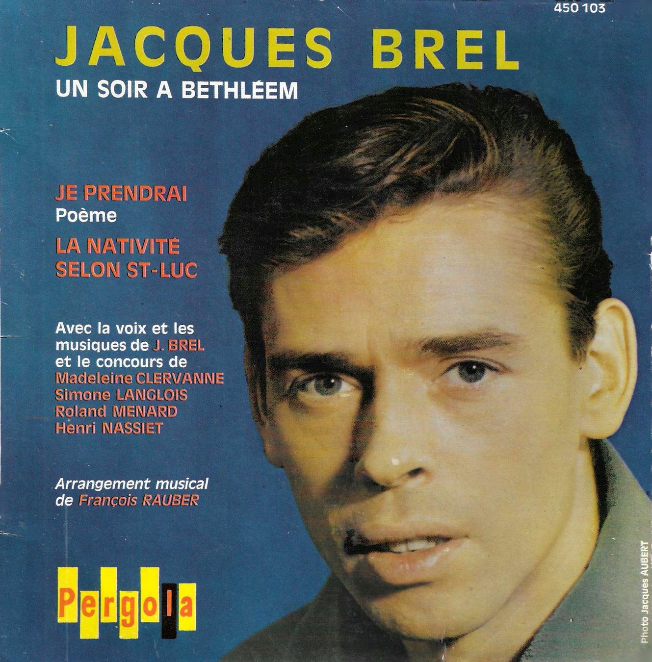 Dischi in vinile: Jacques Brel EP - Un soir à Betlhéem – Usato da Savagnier venduto da Ne2065