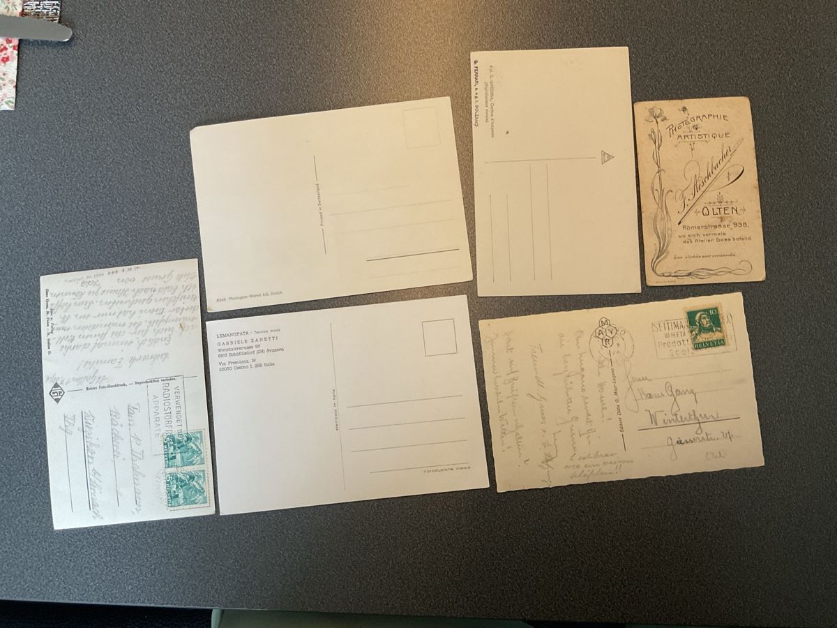 Cartoline postali: Diverse Sammlung alter Ansichtskarten, Top Zustand! – Usato da Buchs ZH venduto da Obstgarten78 1