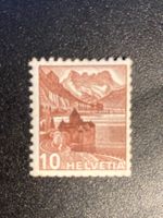 Schweiz 1939 10Rp. Rollenmarke Chillon mit Nr. B9665 postfr.