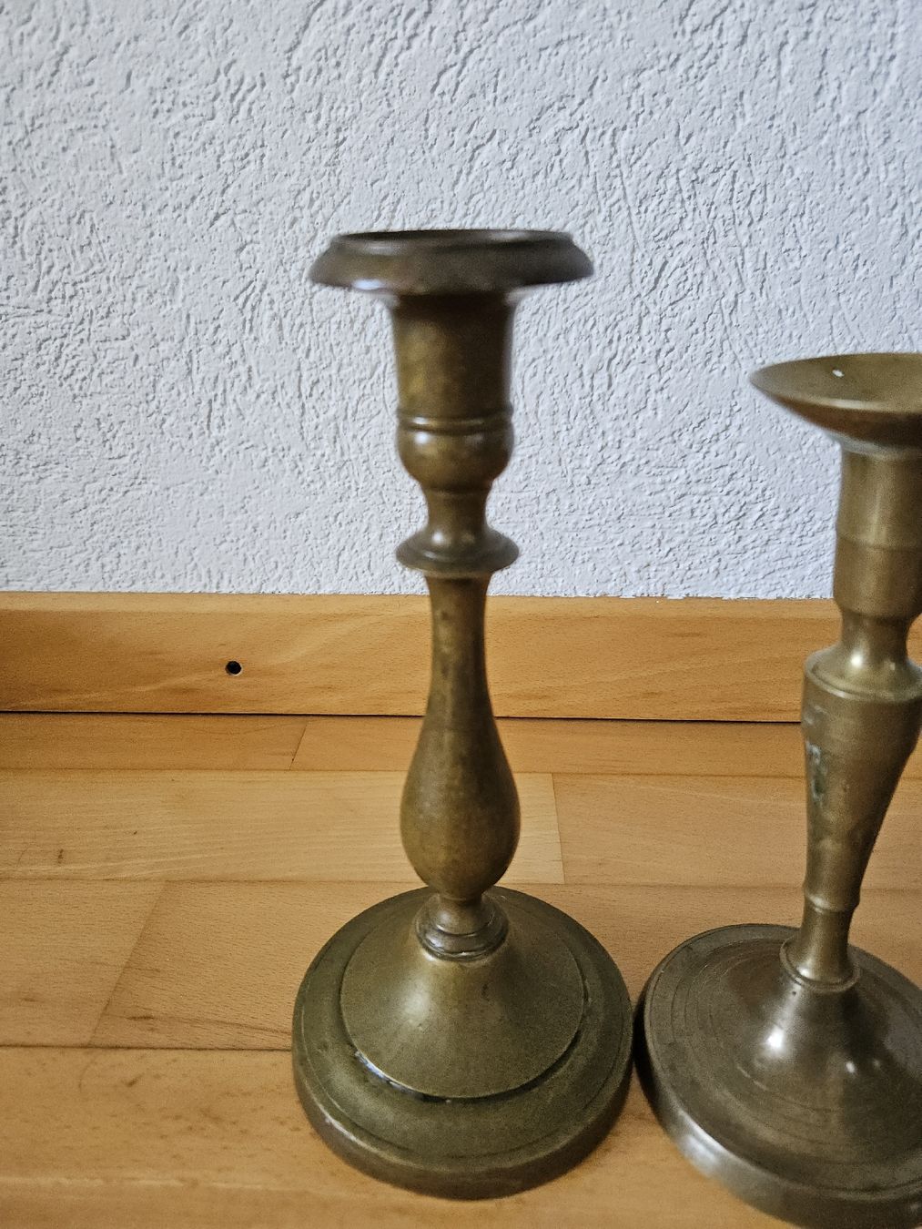 Portacandele: Kerzenständer Set, Vintage Messing, 4 Stück – Usato da Urdorf venduto da Colina 3