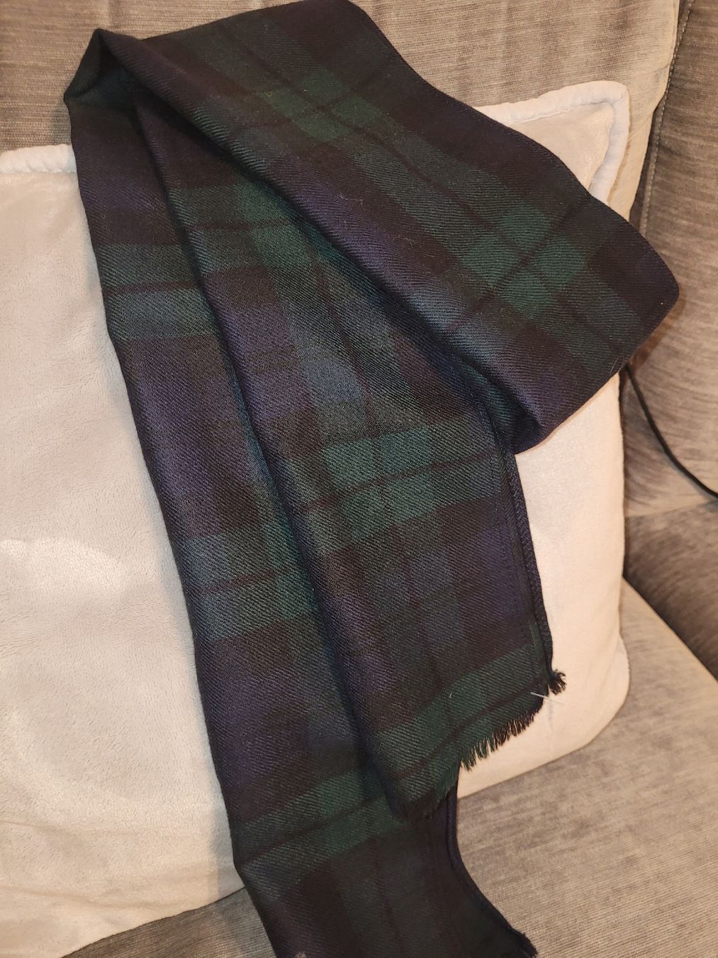 Foulard & Sciarpe: Klassischer Schal mit Karomuster - Winter Accessoire – Nuovo e nell'imballaggio originale da Bassersdorf venduto da K1966 2