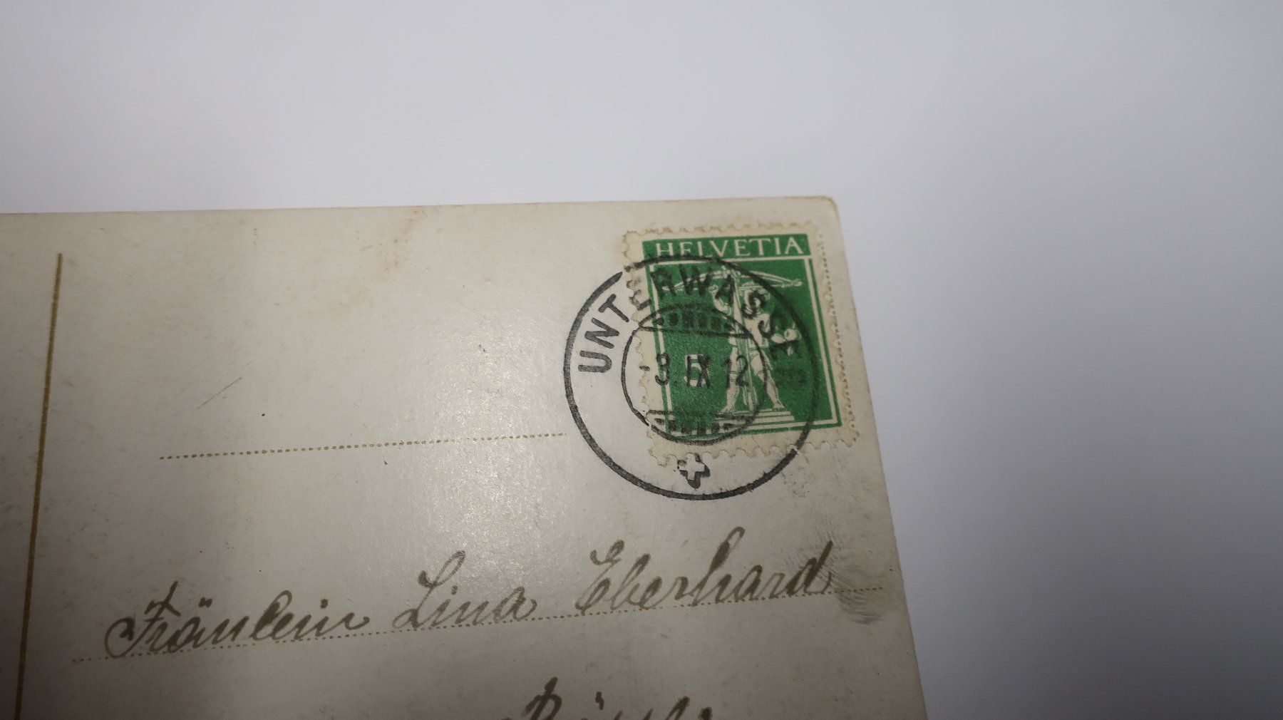 Cartes postales: Aelpli mit Churfirsten  1912 – D'occasion à Cormoret par Pascalll2001 3
