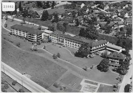 Flugaufnahme Kreisspital Männedorf