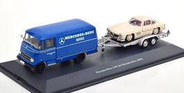 Mercedes-Benz L319 Lieferwagen 1955-1968 dunkelblau mit