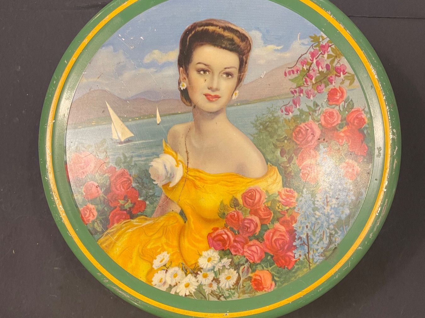 Dosen: Boîte à biscuits vintage Guallini, rétro – Gebraucht aus Neuchatel von melagian