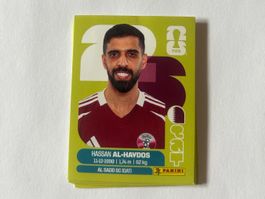 Panini WM 2026 Sticker - Al-Haydos QAT 16