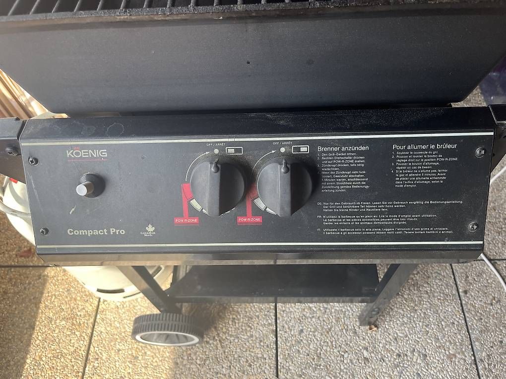 Griglie: Barbecue à gaz Koenig – Usato da Lausanne venduto da cima80 1