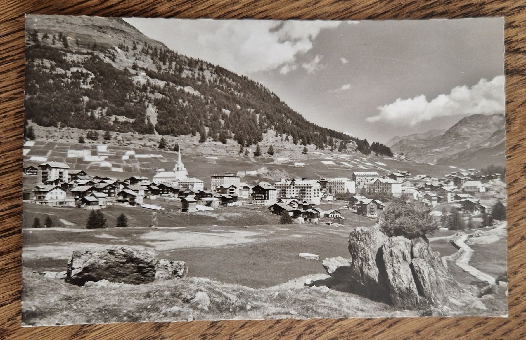 Ansichtskarten: Saas-Fee 1964 – Gebraucht aus Ebikon von Donar50