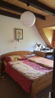 Massivholzbett mit Lattenrost 212 x190 cm Aussenmasse
