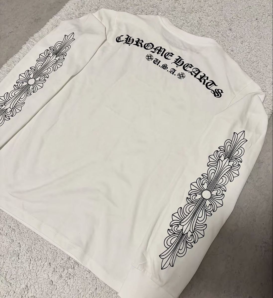 Chrome Hearts Pulls & Sweat-shirts: Longsleeve Chrome hearts blanc  – Neuf avec emballage d'origine à Martigny par reu_t2ln 1