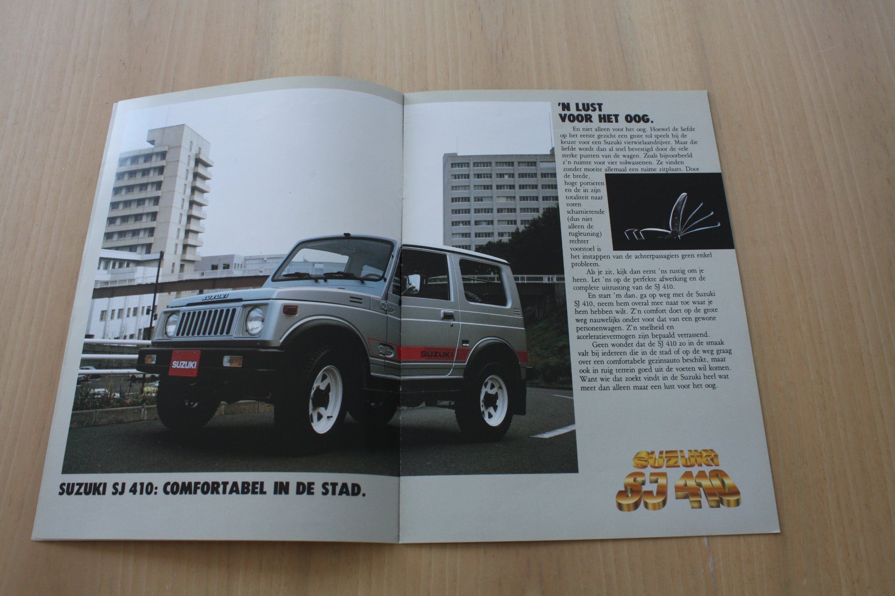 Documenti: Suzuki SJ 410 Prospekt NL – Usato da Wikon venduto da erwin400 2