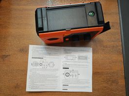 Notfall Radio mit Solar, Handkurbel, Taschenlampe, etc.