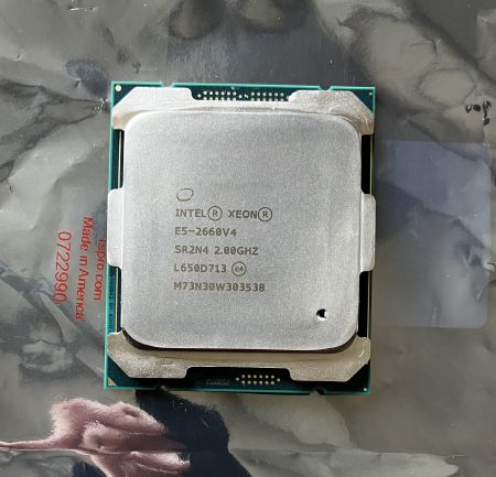 CPU Intel Xeon E5-2660 v4, 14C/28T, 2.0 GHz, LGA2011