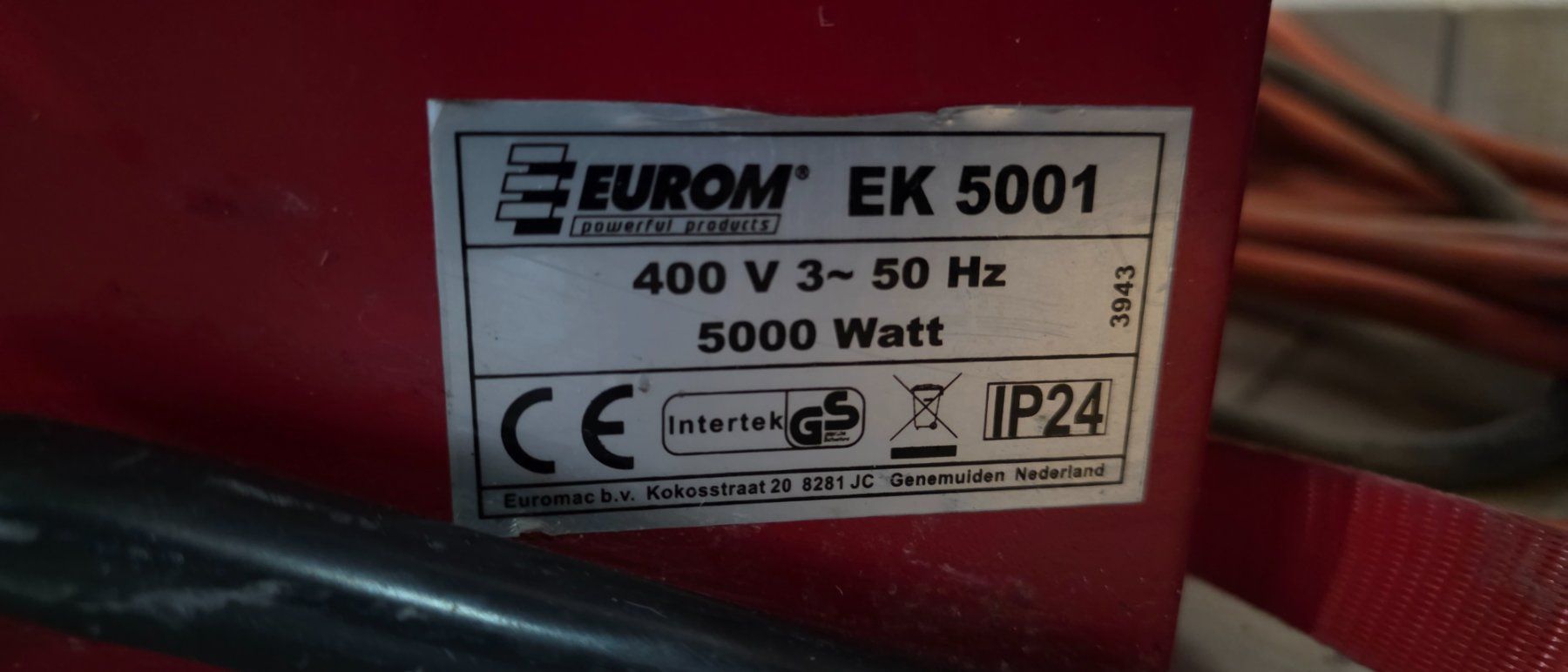 Radiatori: Heizlüfter 400V/5000W – Usato da engelberg venduto da Hofi76 2