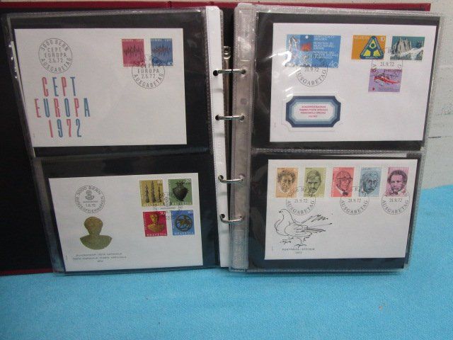 Alle Briefmarken: 280 Erstagsbriefe - 4 Alben CH von 1968-2003 - SCHNÄPPCHEN – Gebraucht aus Luzern von Horoskop1 8