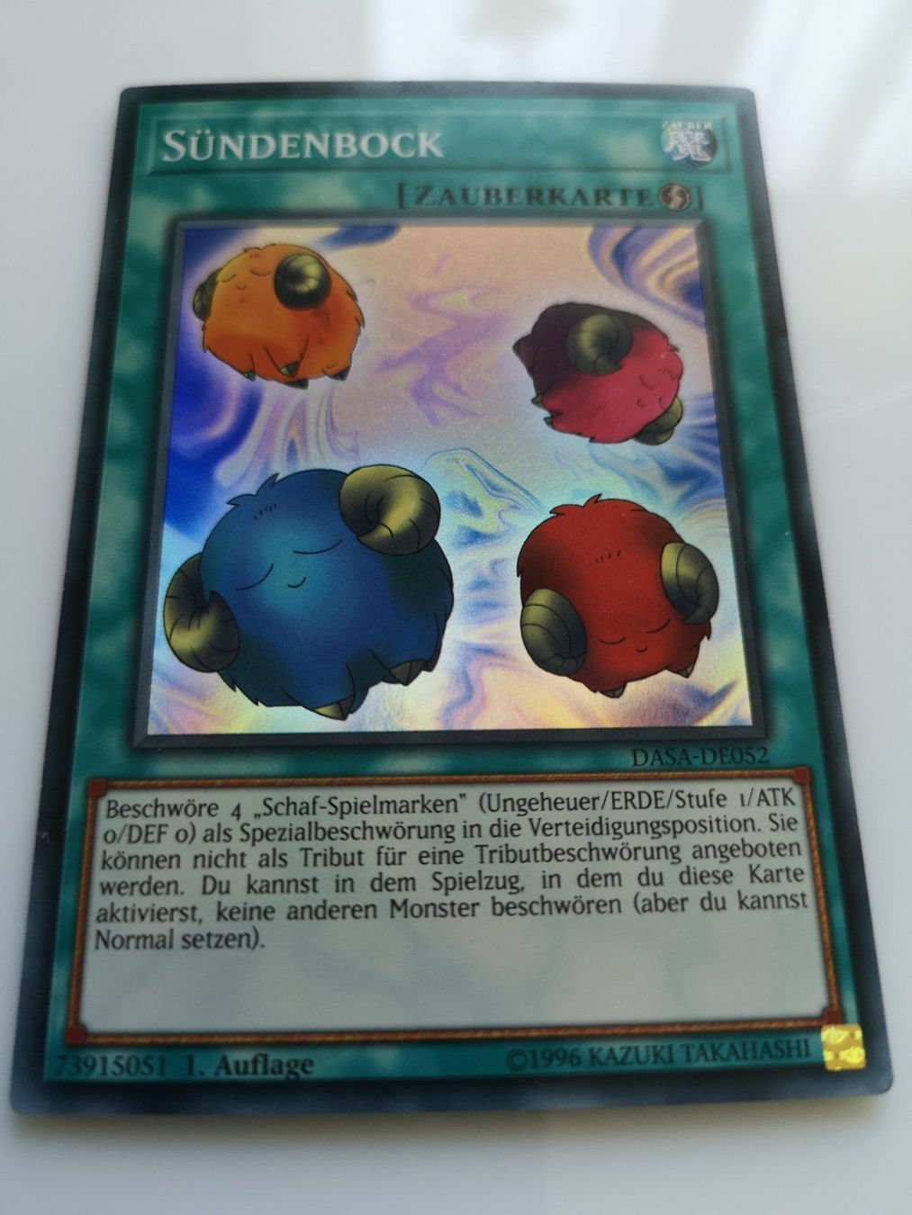 Yugioh Carte collezionabili: Sündenbock / Super-Rare / 1.Auflage – Nuovo (secondo la descrizione) da Boswil venduto da ShoppingCenterCity 4