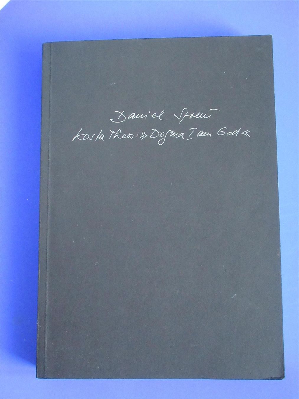 Libri: Daniel Spoerri Original Mischtechnik in Buch 1987 TOP – Usato da Adliswil venduto da buch_und_kunst 1