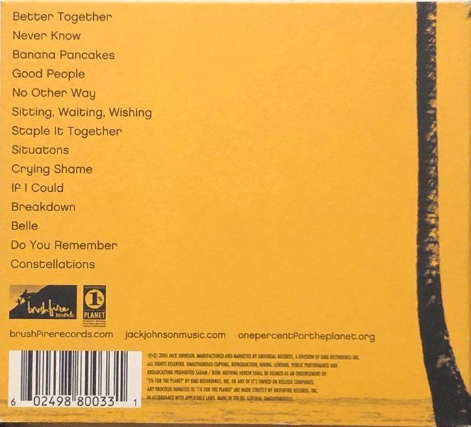 CD: Jack Johnson – In between dreams – Usato da Grüningen venduto da azulverde 1