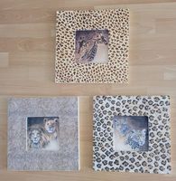 3er Bilder-Set je 30 x 30 cm