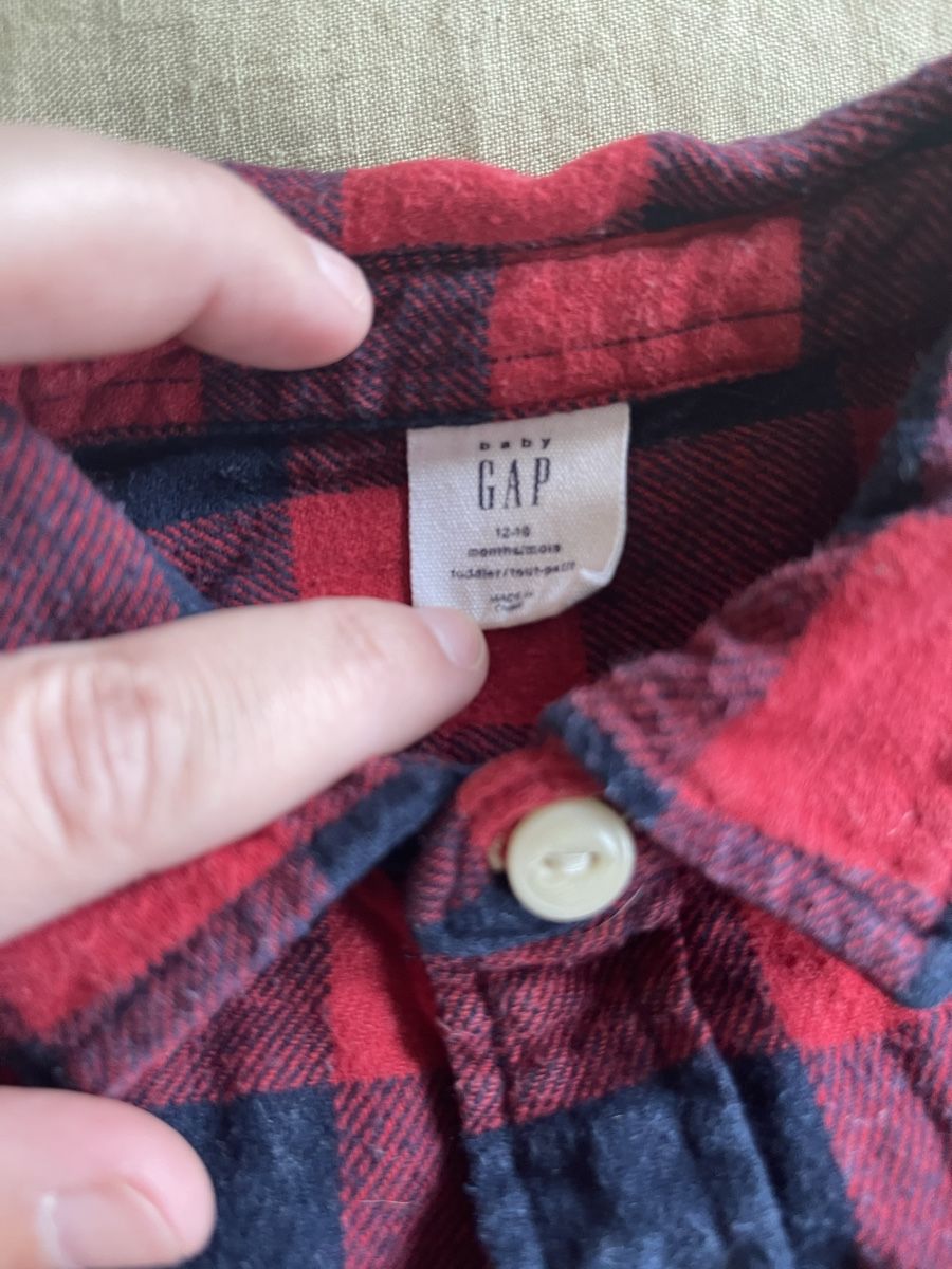Gap Camicie, Top & T-shirt: Baby Gap Hemd Grösse 12-18 Monate – Usato da Hirzel venduto da carta9 1