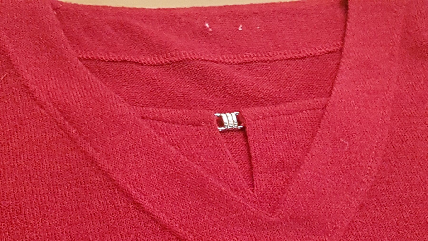Pullover & Sweatshirts: Pull rouge foncé grandeur L – Gebraucht aus Villiers von san_jn5w 2