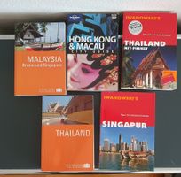 8 Reiseführer Asien: Japan, Malaysia, Thailand etc.