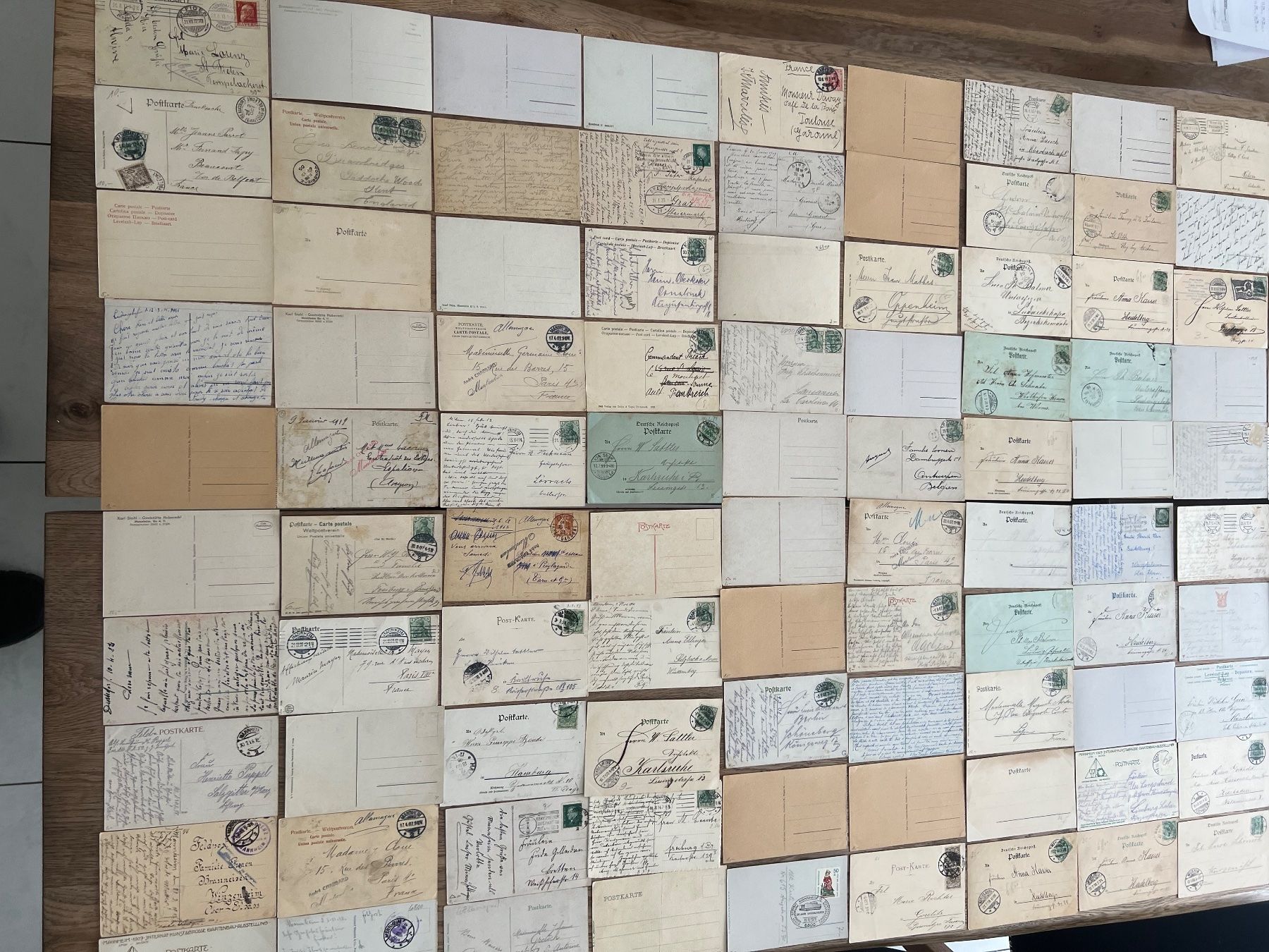Cartoline postali: Sammlung Ansichtskarten Deutsches Reich - Mannheim – Usato da Hermetschwil-Staffeln venduto da militaria-schweiz 7