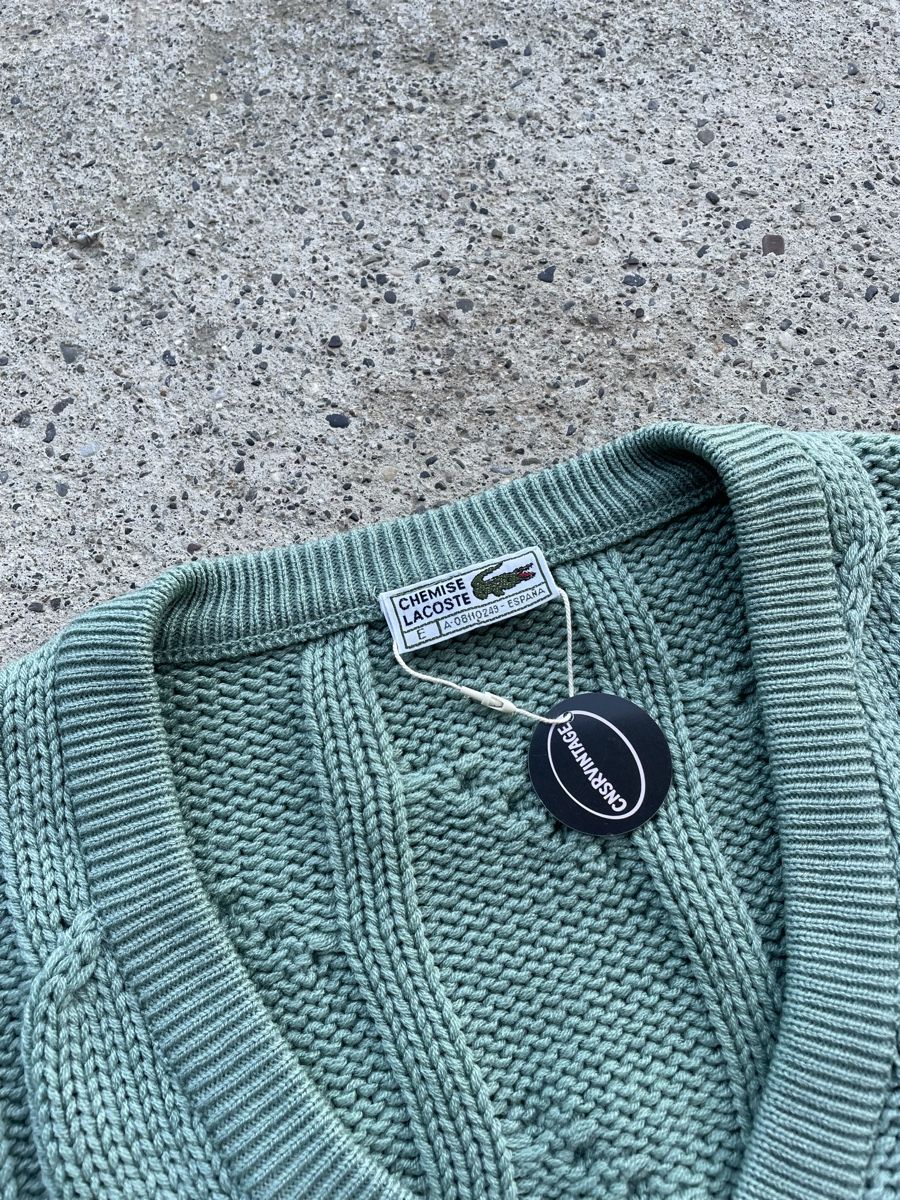 Lacoste Pullover & Sweatshirts: Lacoste Vintage Strickpullover, Gr. L – Gebraucht aus Eggenwil von CNSRVINTAGE 8
