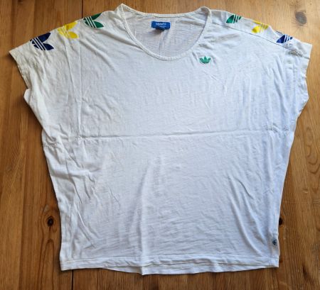 T-Shirt adidas weit Grösse 40/M Shirt retro/vintage look