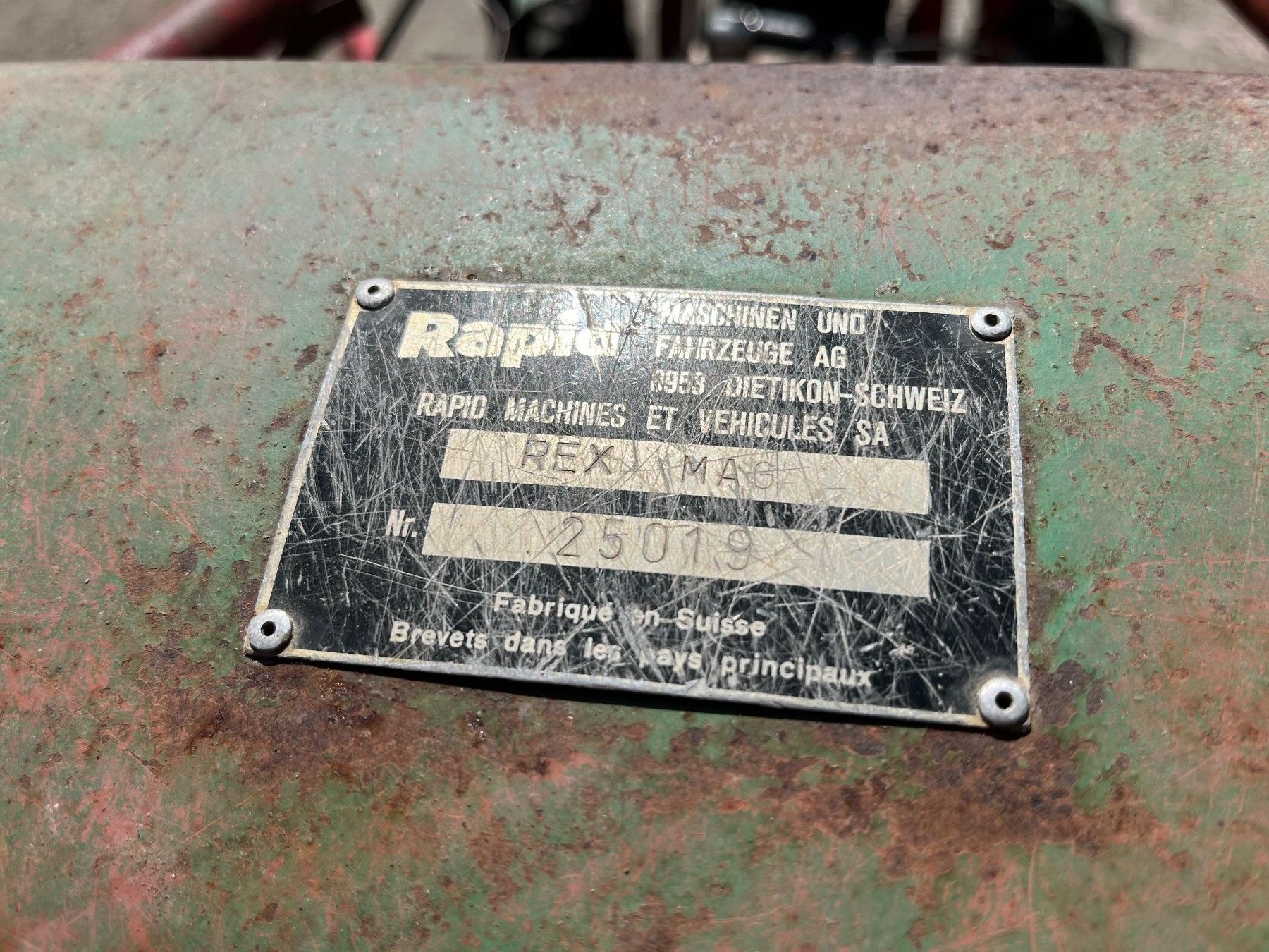 Rapid Tutte le macchine: Motormäher Rapid Rex – Usato da Fischingen venduto da nat_9qn7 6