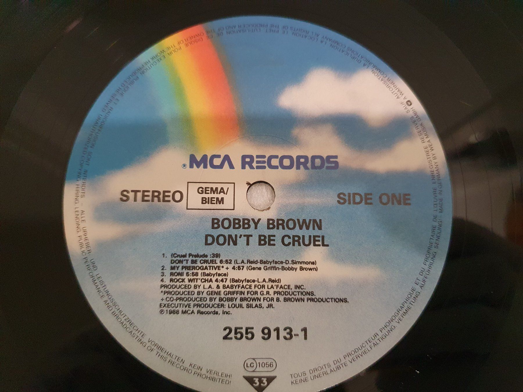 Dischi in vinile: Bobby Brown – Don't Be Cruel – Usato da Uster venduto da Vinyl-Leidenschaft 4
