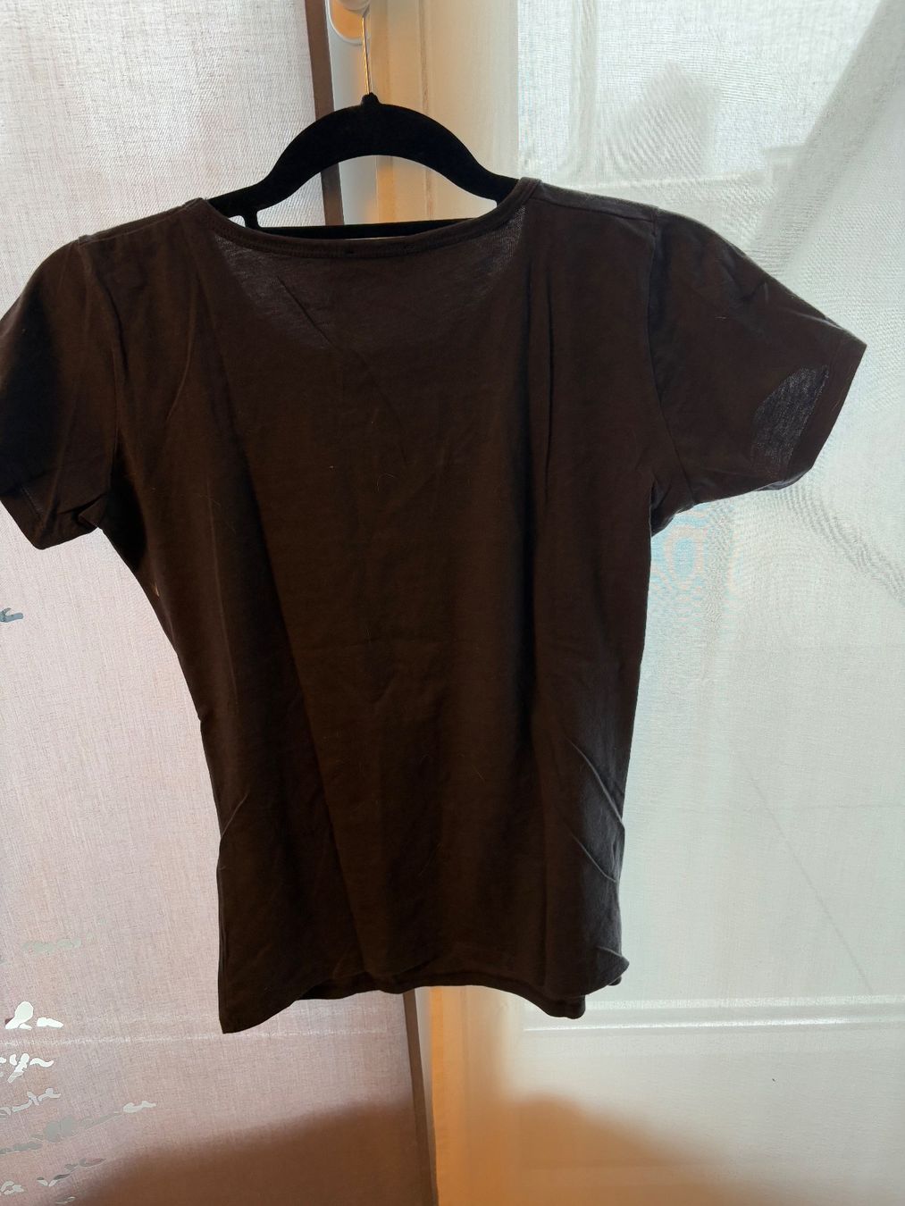 T-shirt: 🇺🇸 T-shirt noir drapeau américain en strass T.M – Usato da Lausanne venduto da ine_6c2m 2