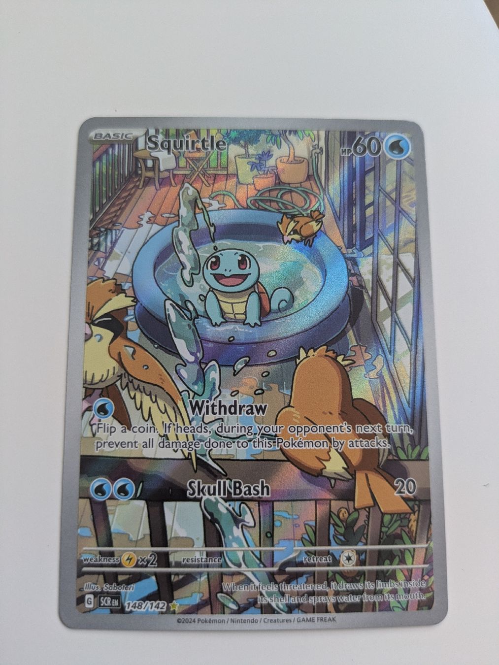 Pokémon Cartes à collectionner: Squirtle (Stellar Crown) – Neuf (Voir description) à Hochdorf par NoctisCaelum
