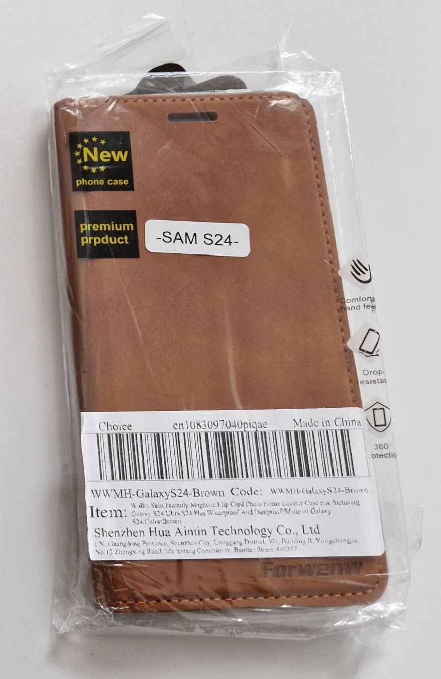 Samsung Coques & Protection écran: Samsung Galaxy S24 Hülle braun – Neuf avec emballage d'origine à Tafers par alex1712