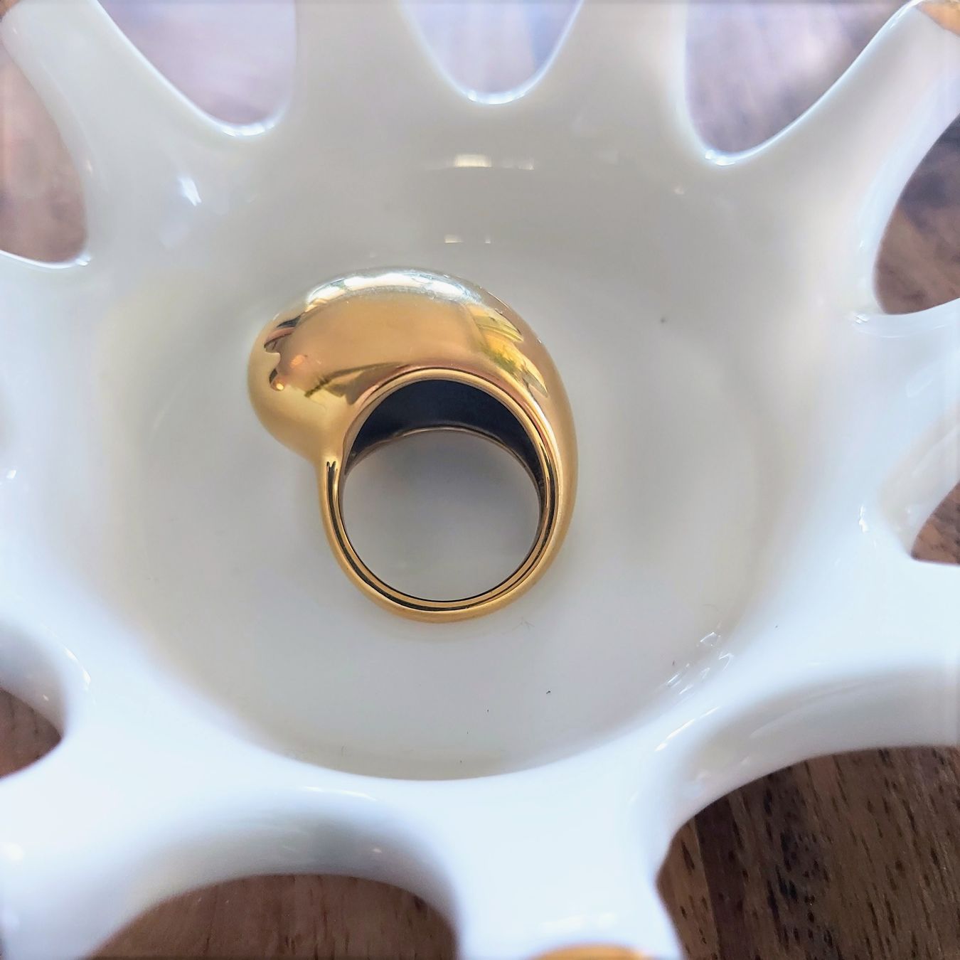 Anelli: Goldfarbener Statement Ring 🤩 – Nuovo (secondo la descrizione) da Ettenhausen TG venduto da CH2300 2