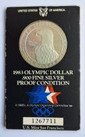 Olympic Dollar .900 Fine Silber 26.73 Gramm